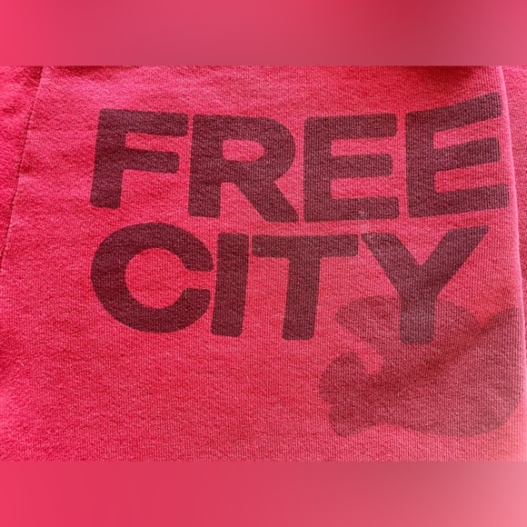 FREECITY Superfluff Lux OG Sweatpant - Deep Red - S - Picture 5 of 5